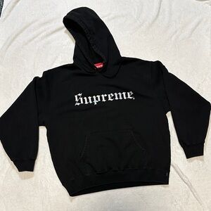 Supreme Black Hoodie